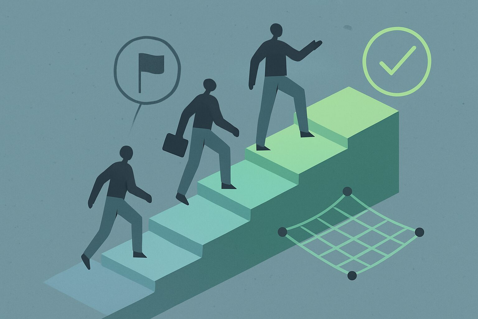 リスク軽減のための段階的アプローチ