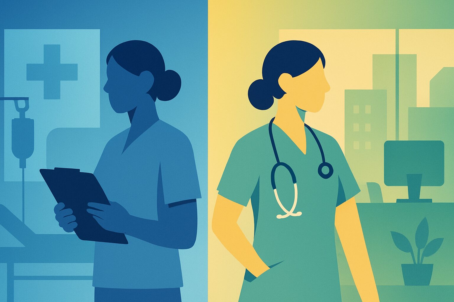 病院勤務との違いを整理する