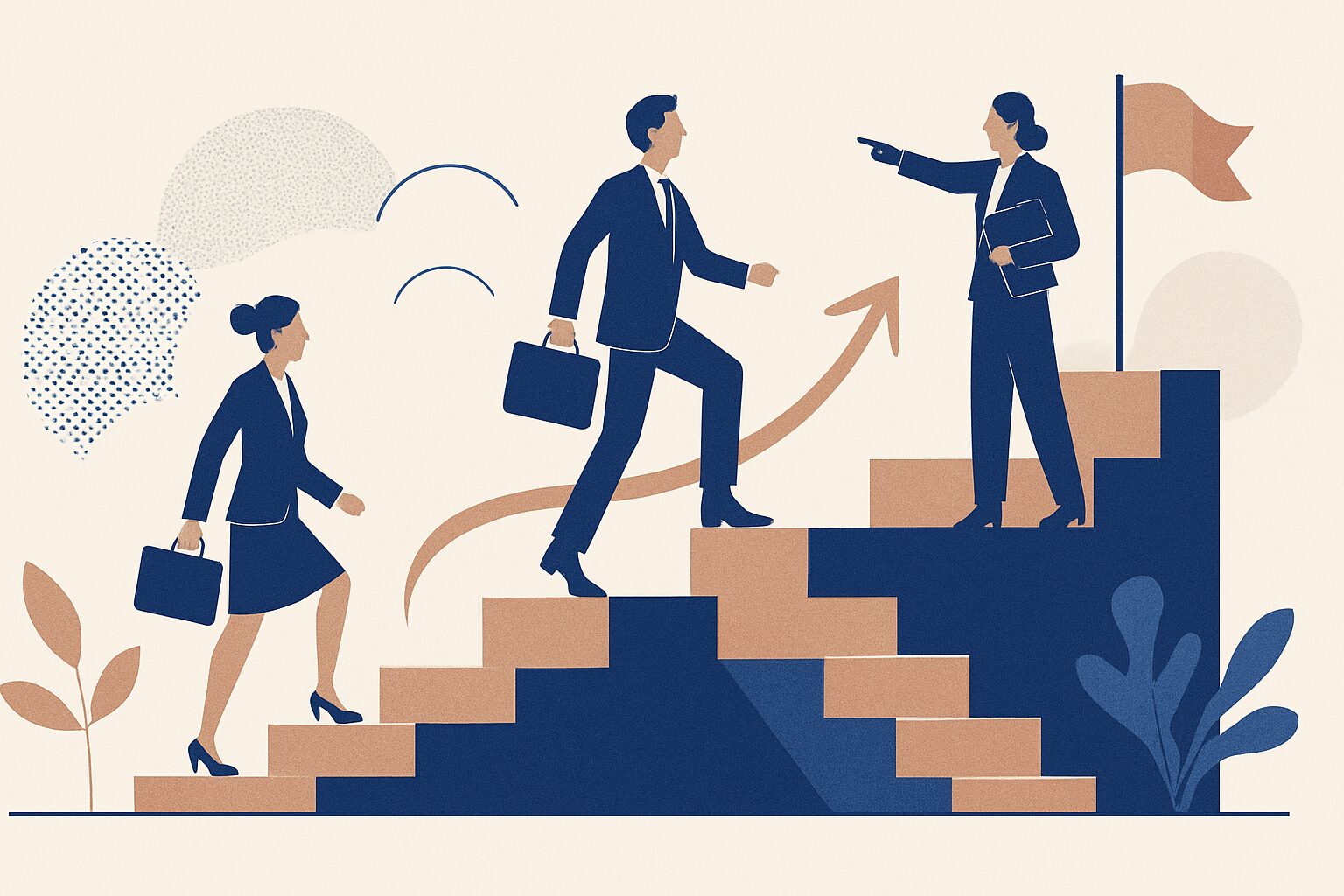 転職活動の流れとおおよその期間