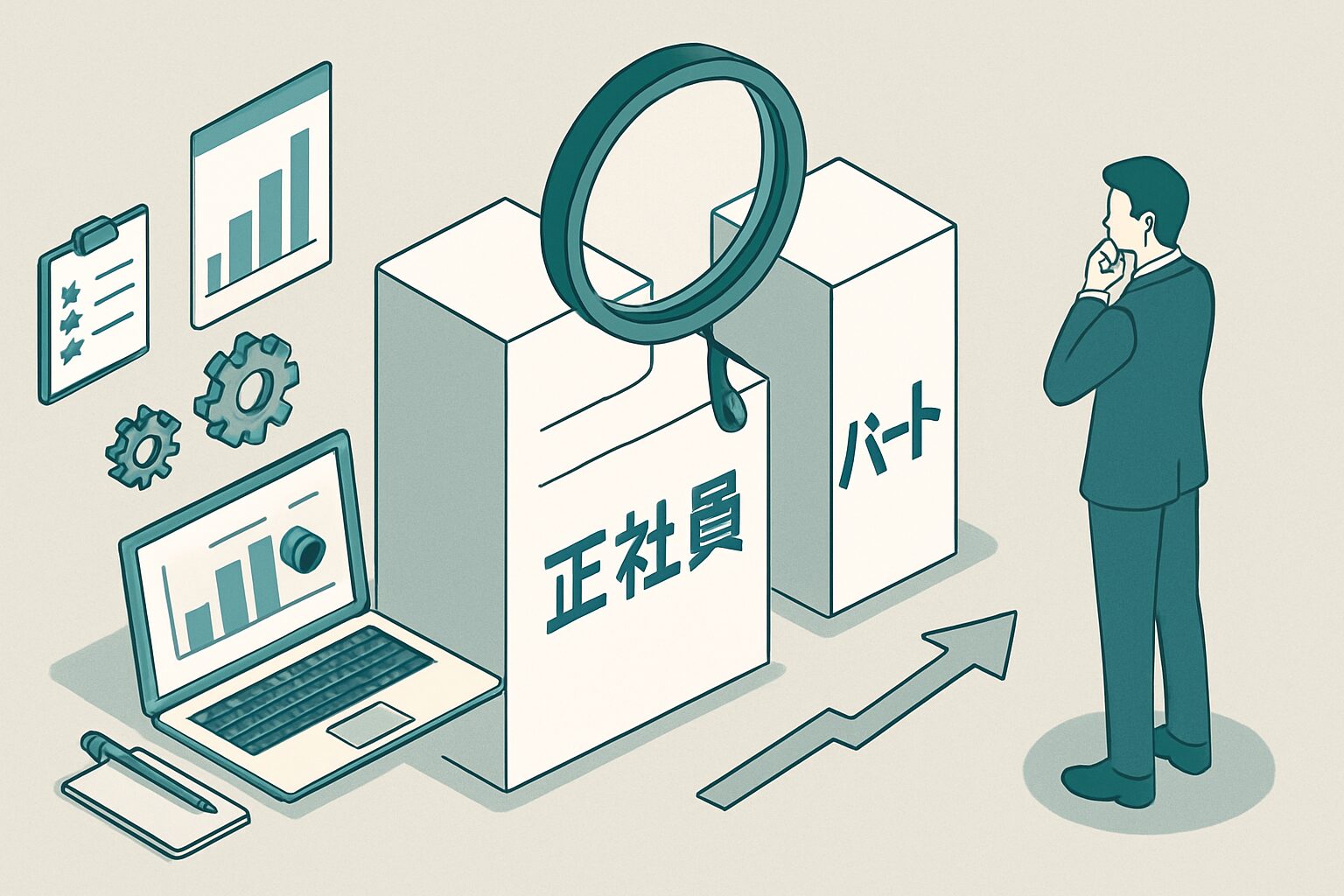 派遣・正社員・パートの選択を比較する視点