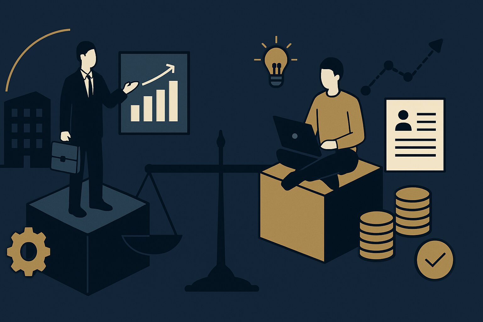 正社員・フリーランスとの比較で見えてくること